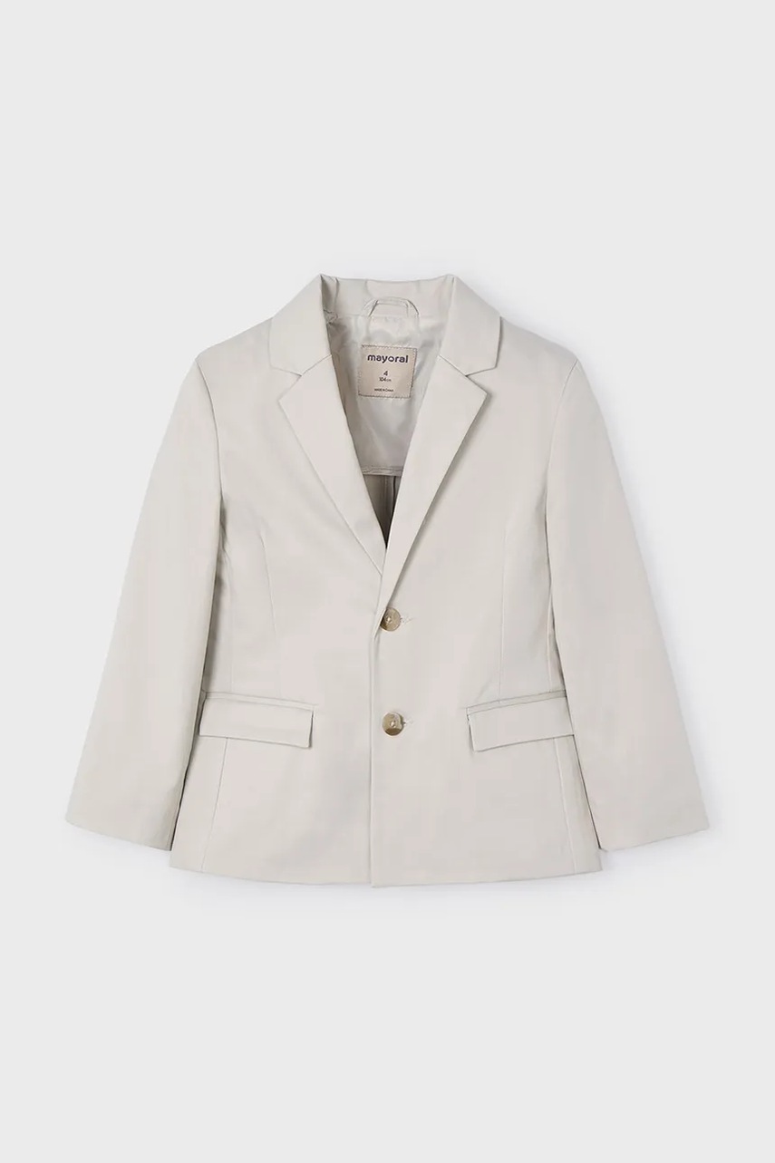 Детский пиджак Mayoral цвет бежевый 3419