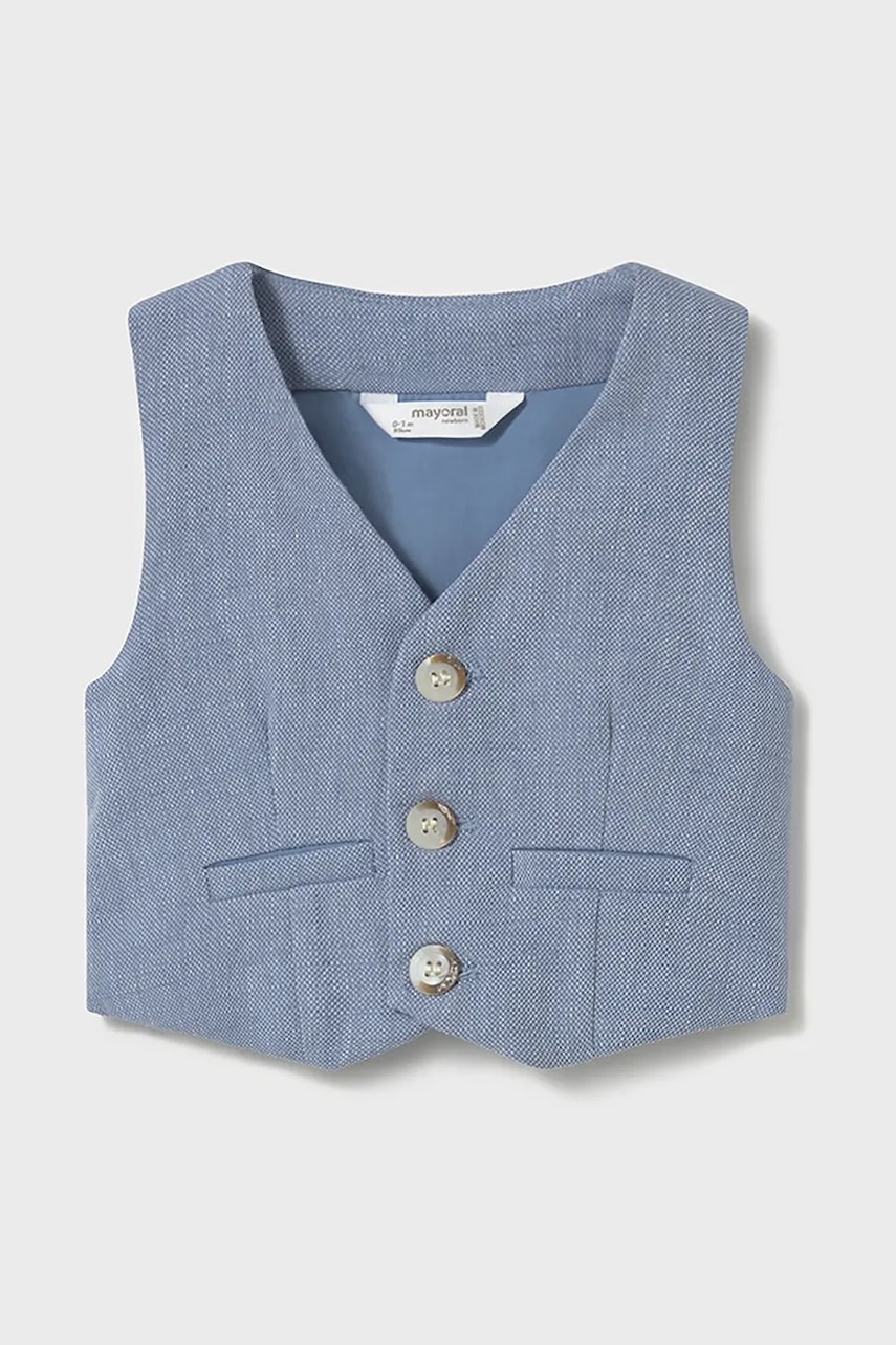 Mayoral Newborn vestă din amestec de in pentru bebeluși 1394