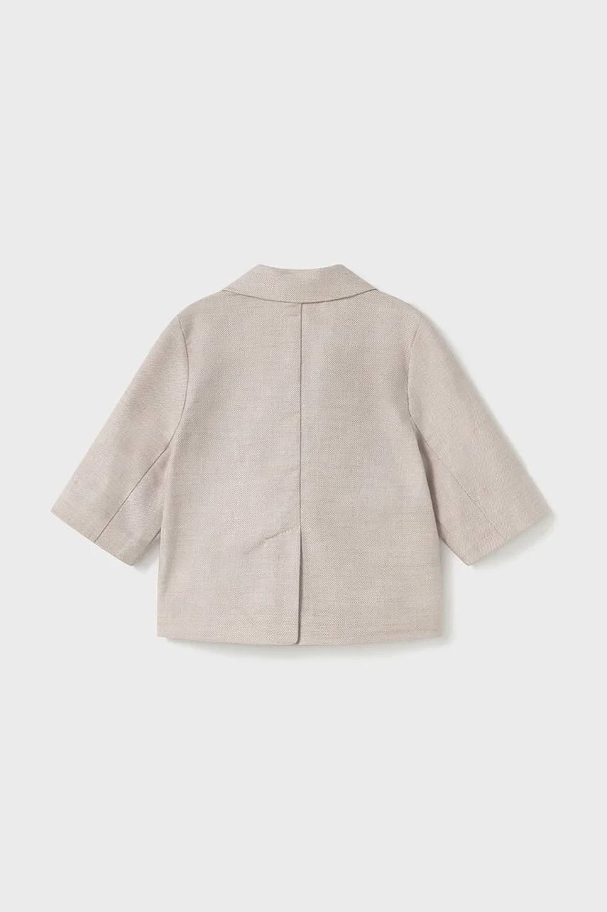 Детский пиджак Mayoral Newborn цвет бежевый 1454