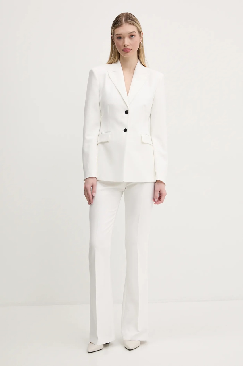 Пиджак HUGO цвет белый однобортный однотонный 50540787