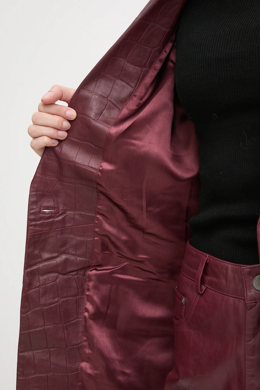 Δερμάτινο σακάκι Gestuz φωτογραφία