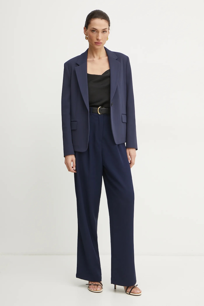 Пиджак BOSS цвет синий однобортный 50535193 Пиджак BOSS цвет синий однобортный 50535193