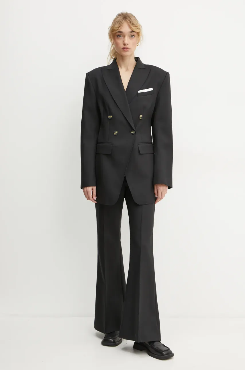 Пиджак Day Birger et Mikkelsen Elenora цвет чёрный oversize однотонный DAY65243568 Пиджак Day Birger et Mikkelsen Elenora цвет чёрный oversize однотонный DAY65243568