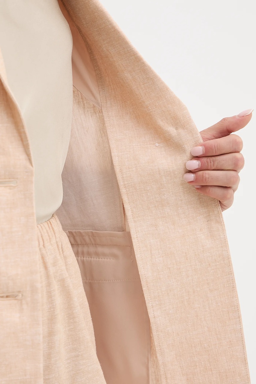 Plátěné sako Armani Exchange (obrázek 7)