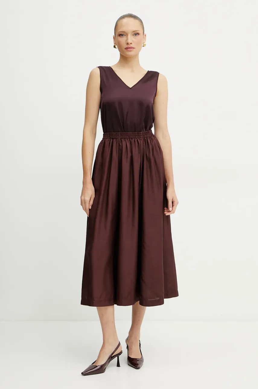 Блузка Marella Emme by Marella женская цвет фиолетовый однотонная 2515161092200 Блузка Marella Emme by Marella женская цвет фиолетовый однотонная 2515161092200