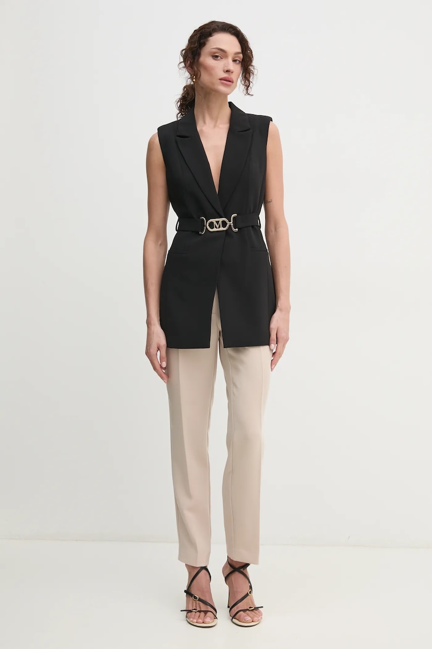 Безрукавка Marciano Guess BECKY цвет чёрный однобортная 5RGN03 7115A Безрукавка Marciano Guess BECKY цвет чёрный однобортная 5RGN03 7115A