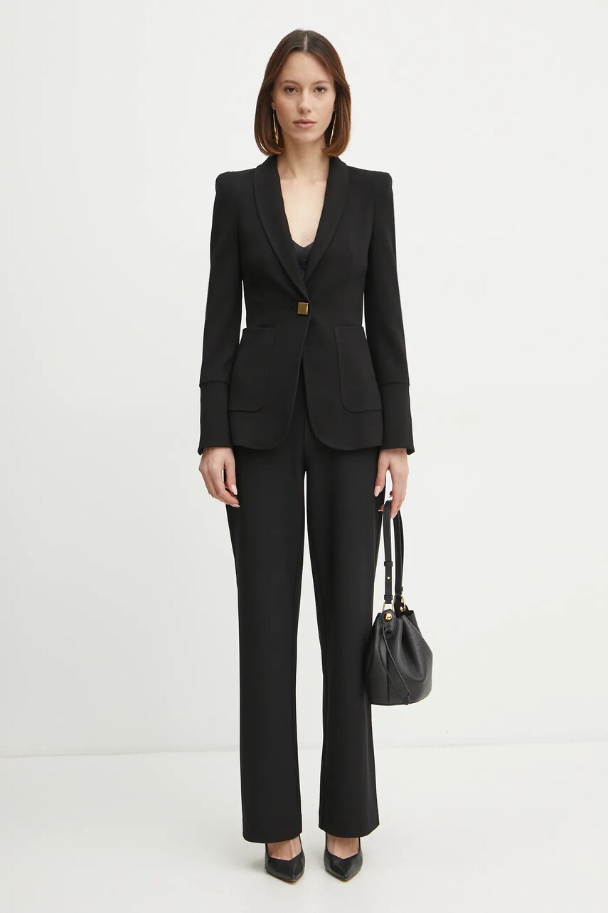 Пиджак Marciano Guess ZADIE цвет чёрный однобортный однотонный 5RGN15 7272A Пиджак Marciano Guess ZADIE цвет чёрный однобортный однотонный 5RGN15 7272A