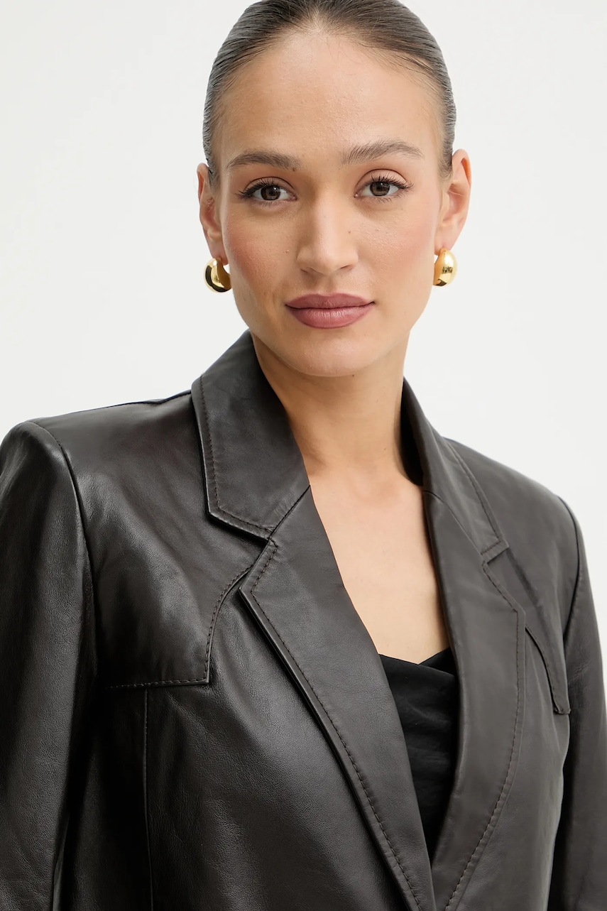 Kožené sako Pinko REIMAGINE by Patrick Mcdowell