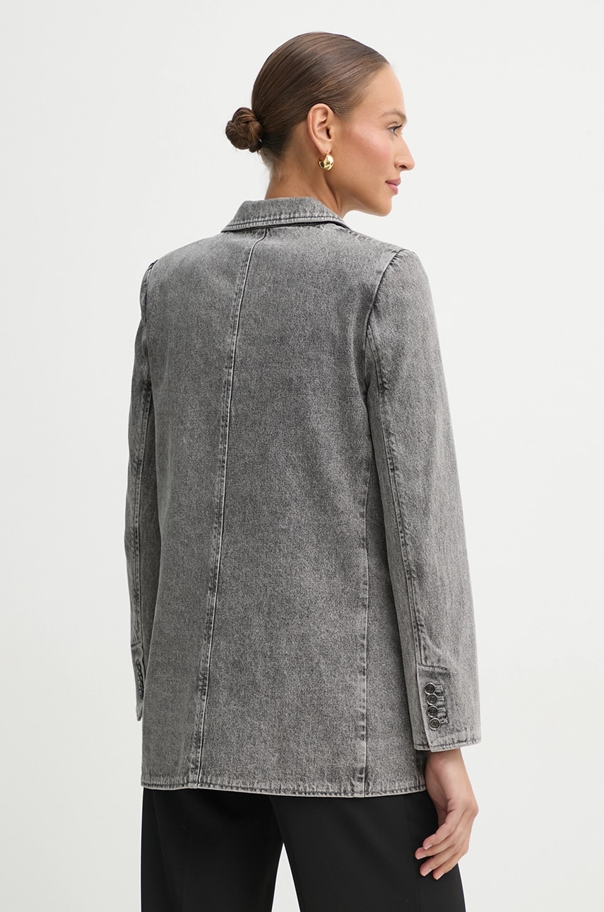 MICHAEL Michael Kors farmerdzseki szürke, sima, egysoros gombolású, MR510A75G2 termék 2. képe