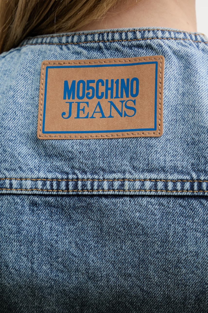 Rifľová vesta Moschino Jeans