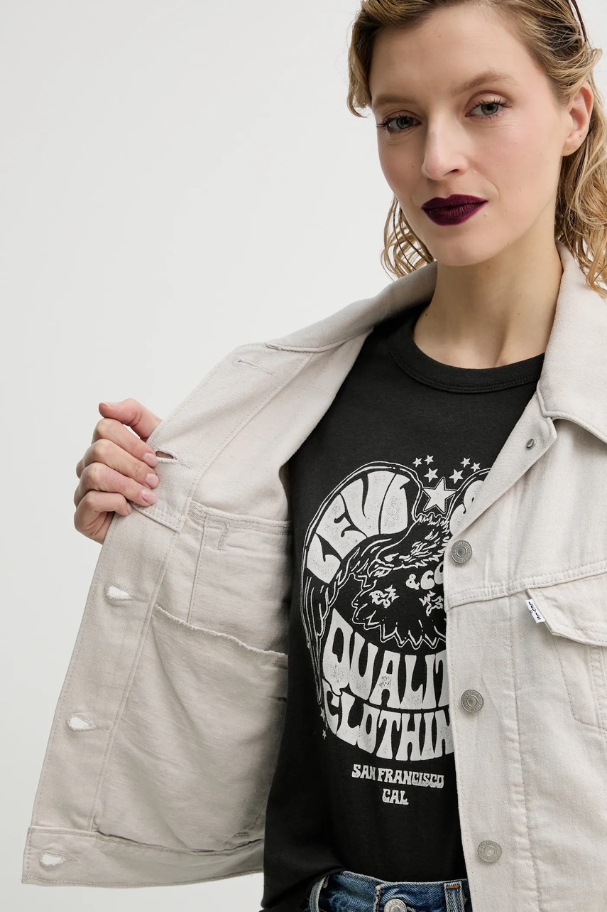 Αμάνικο μπουφάν Levi's SHRUNKEN 90S VEST φωτογραφία