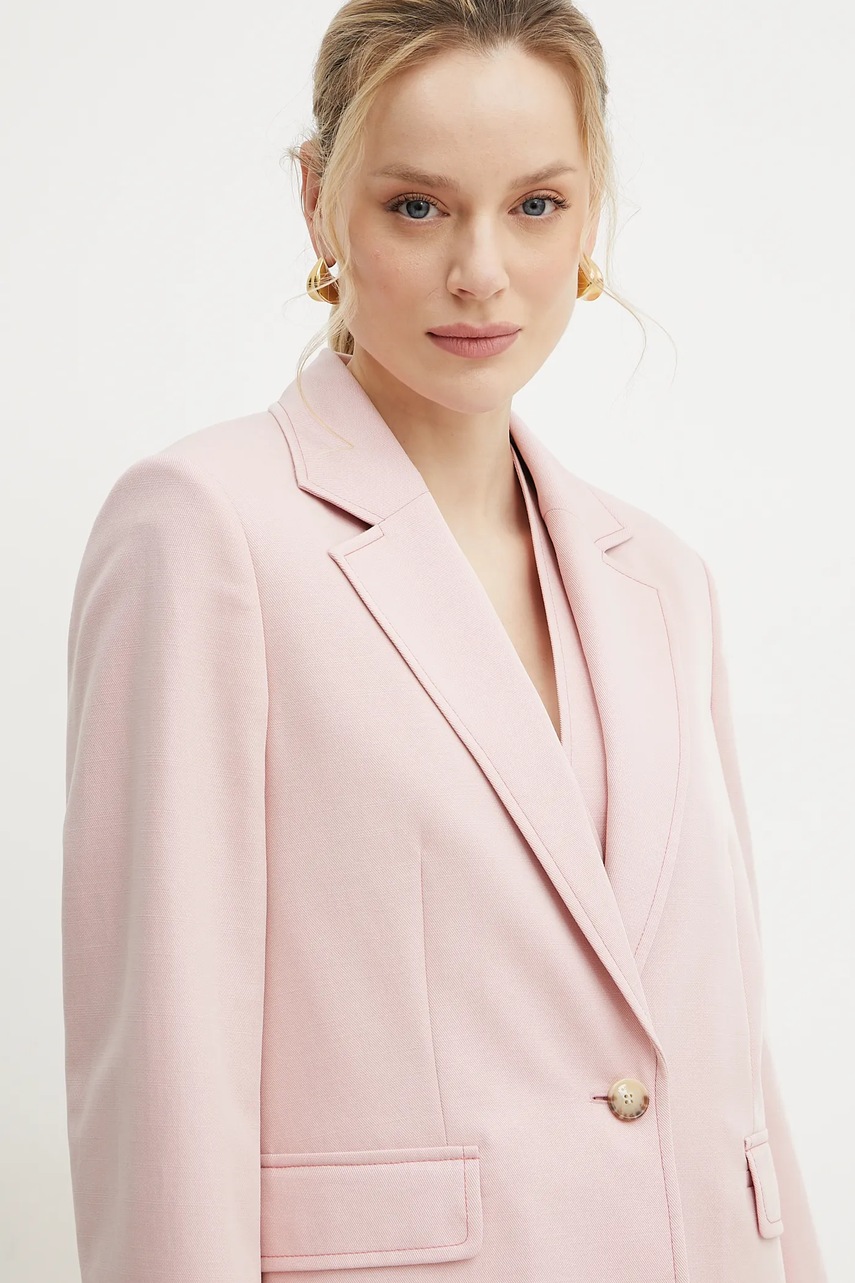 Sako s příměsí lnu BOSS Orange (obrázek 4)