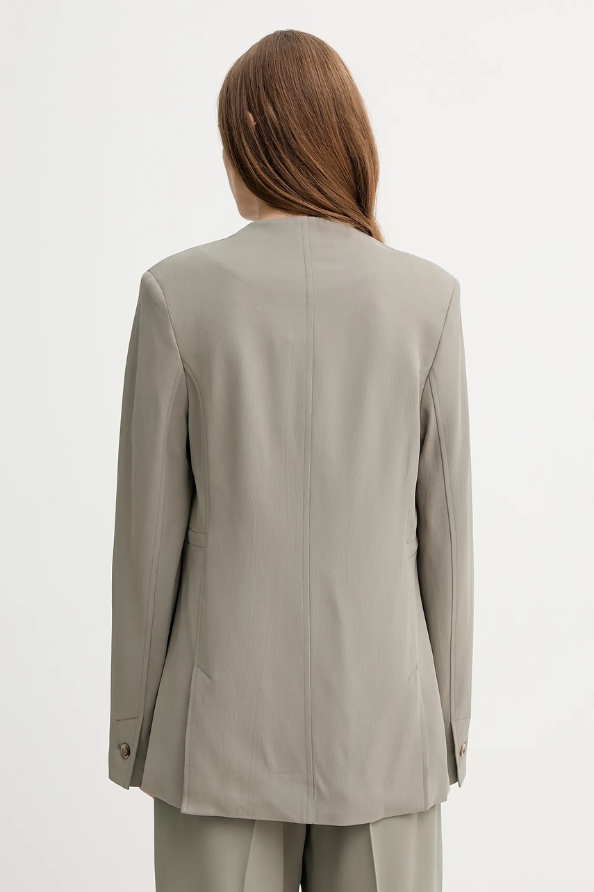 Σακάκι Samsoe Samsoe SAKITRA χρώμα: πράσινο, F25100050 φωτογραφία