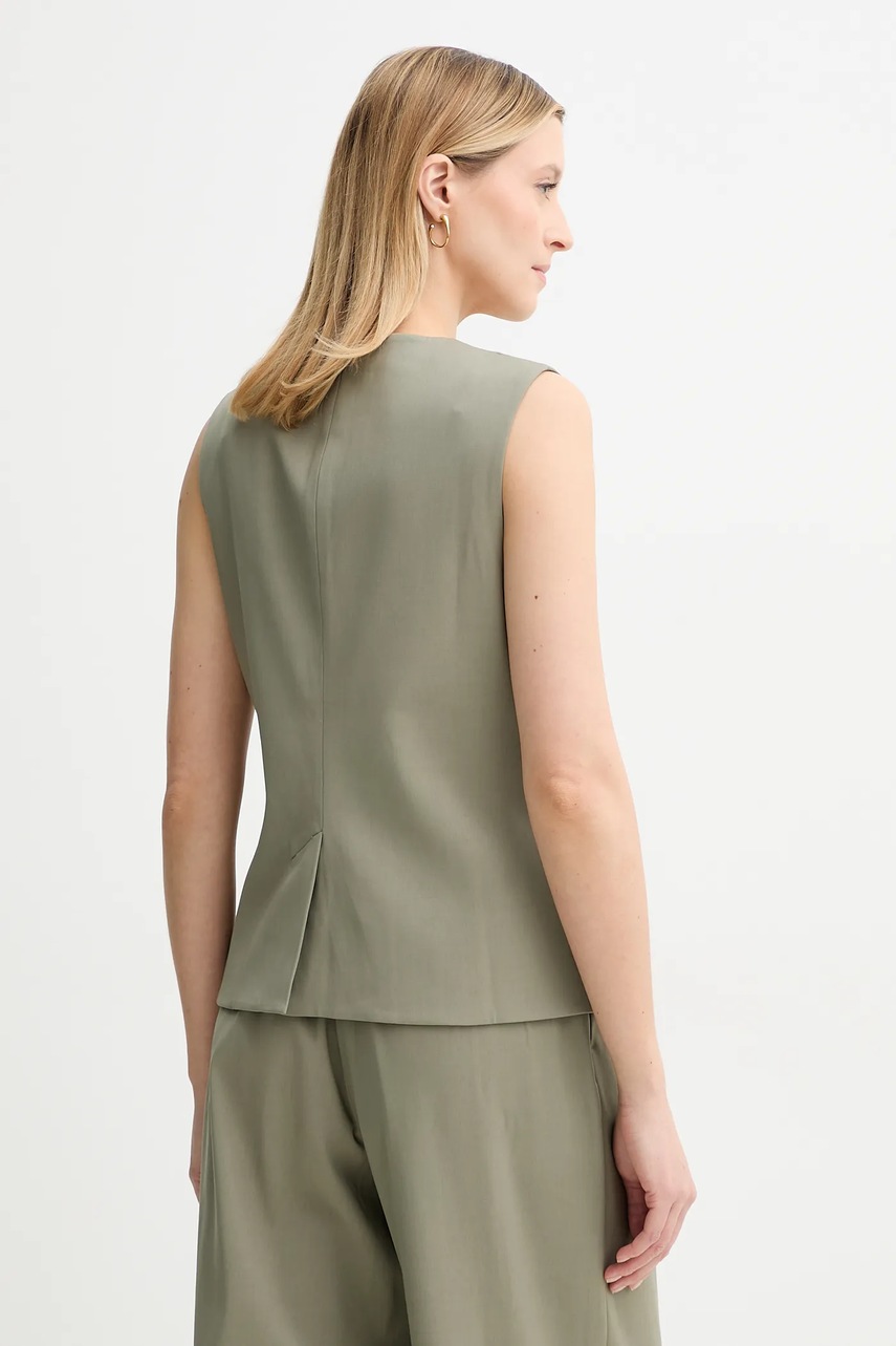 Γιλέκο Samsoe Samsoe SARUMA χρώμα: πράσινο, F25100037 φωτογραφία