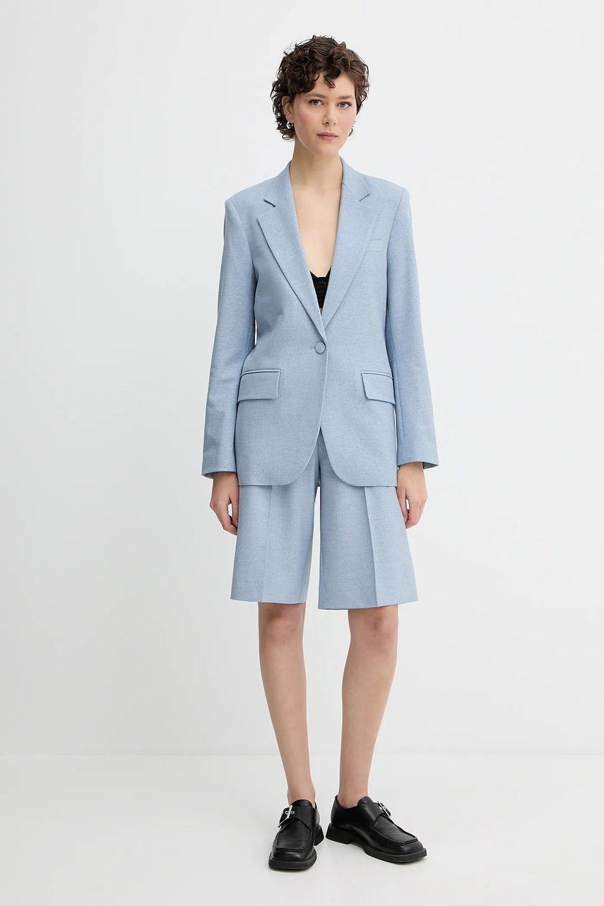 Пиджак Remain однобортный однотонный 502569831