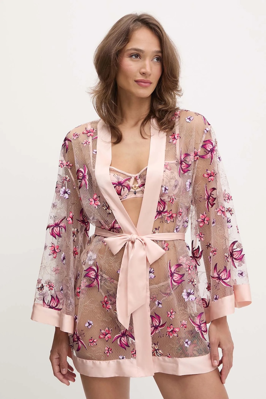 

Халат Guess SUSANNA в оранжево O5GX01 KCQ90, Оранжев