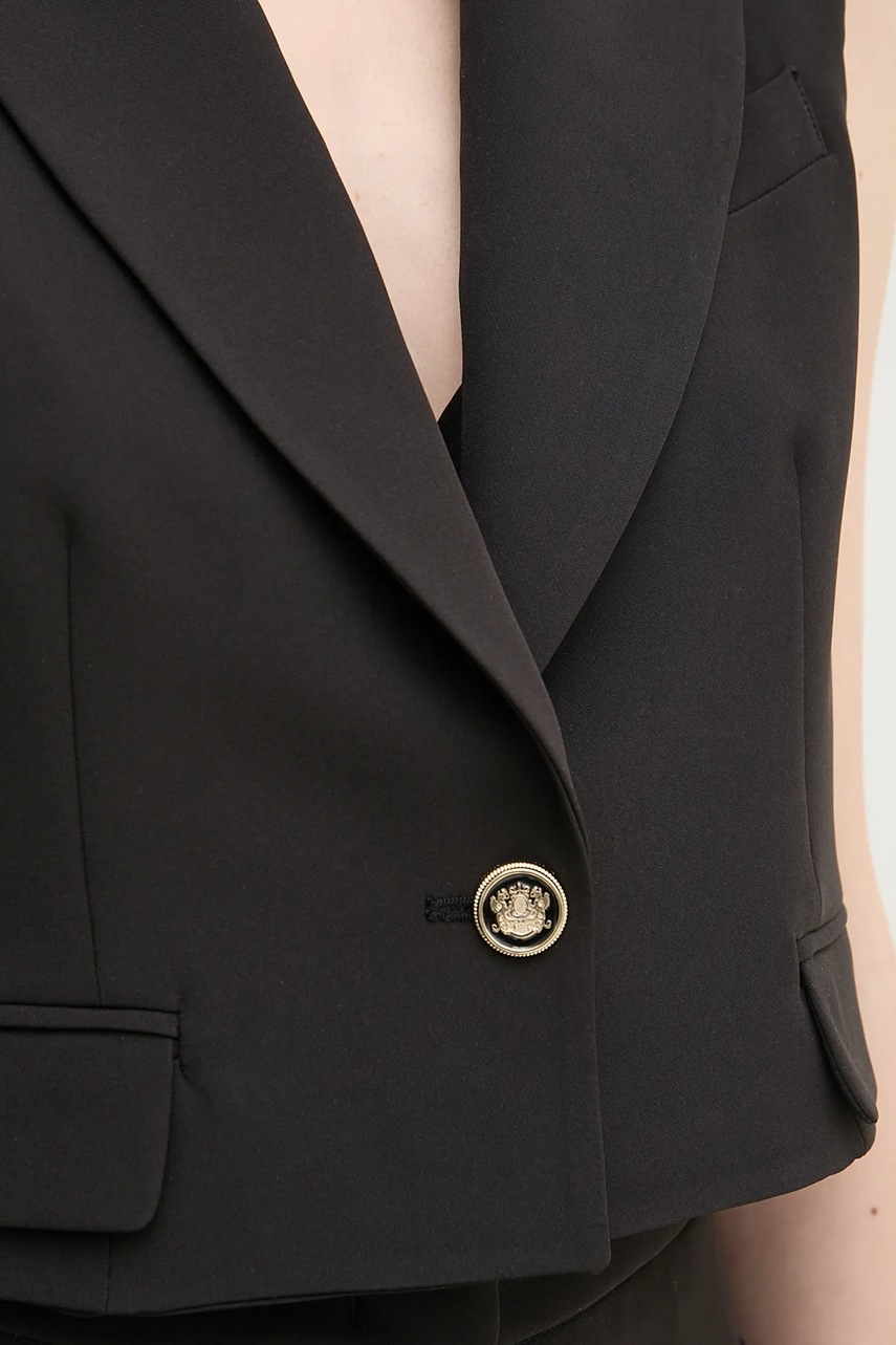 Γιλέκο Gaudi χρώμα: μαύρο, 511FD35015 φωτογραφία