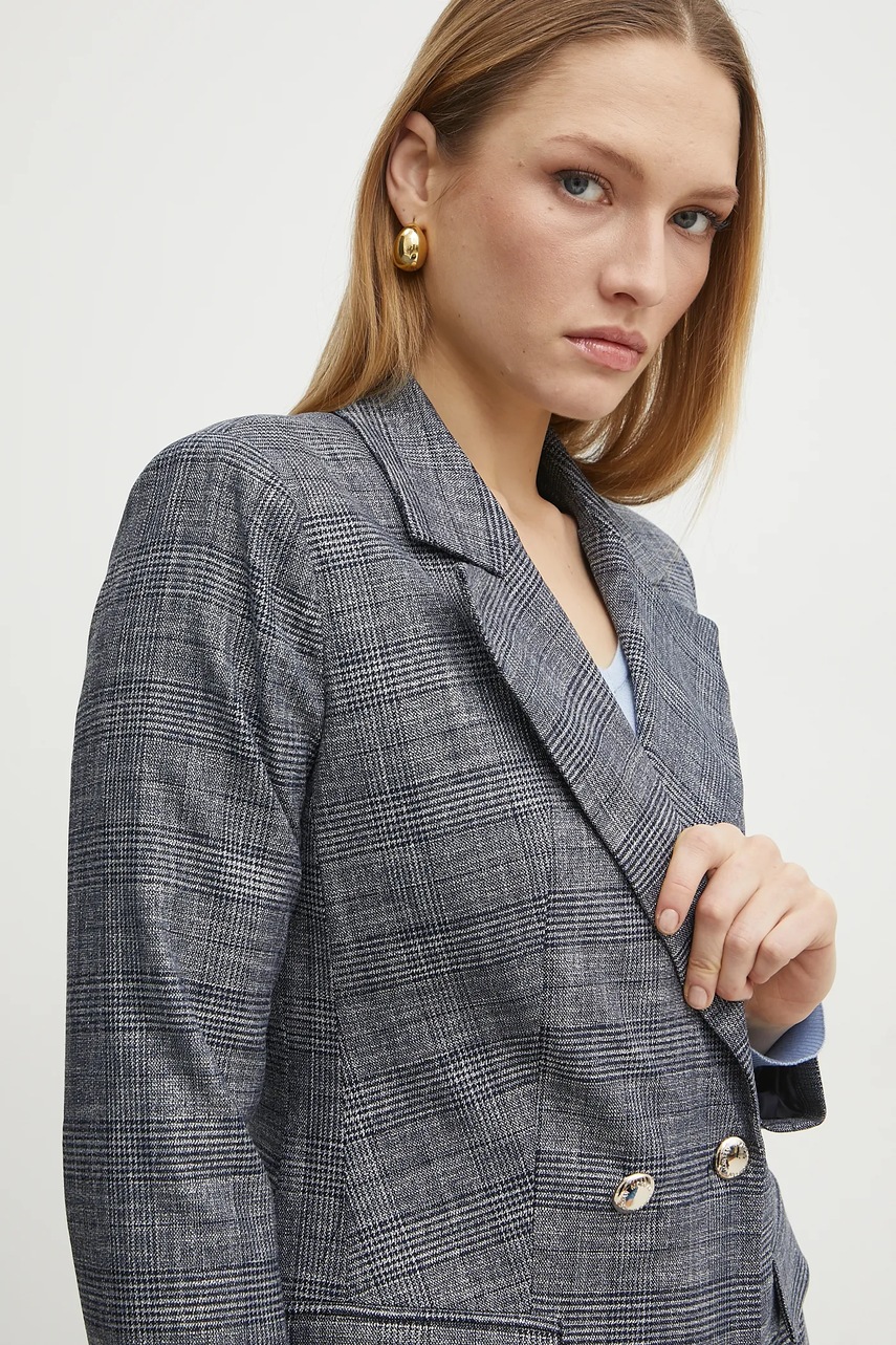 Σακάκι Morgan VAXE.F χρώμα: μπλε, VAXE.F φωτογραφία