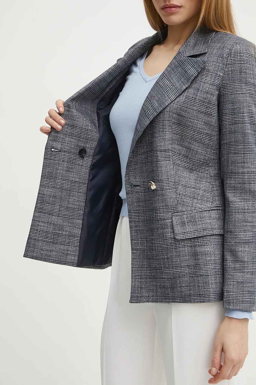 Σακάκι Morgan VAXE.F χρώμα: μπλε, VAXE.F φωτογραφία