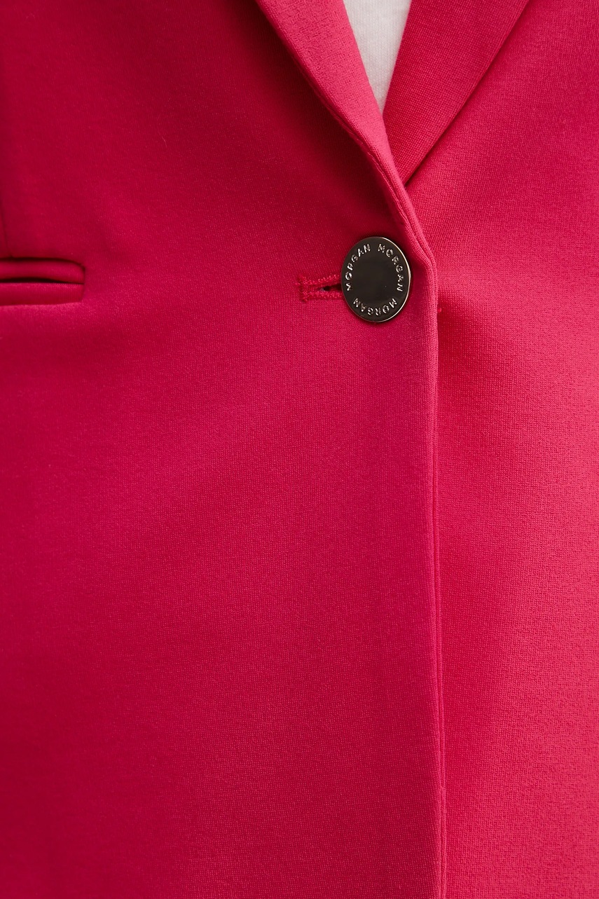 Σακάκι Morgan VELO χρώμα: ροζ, VELO φωτογραφία