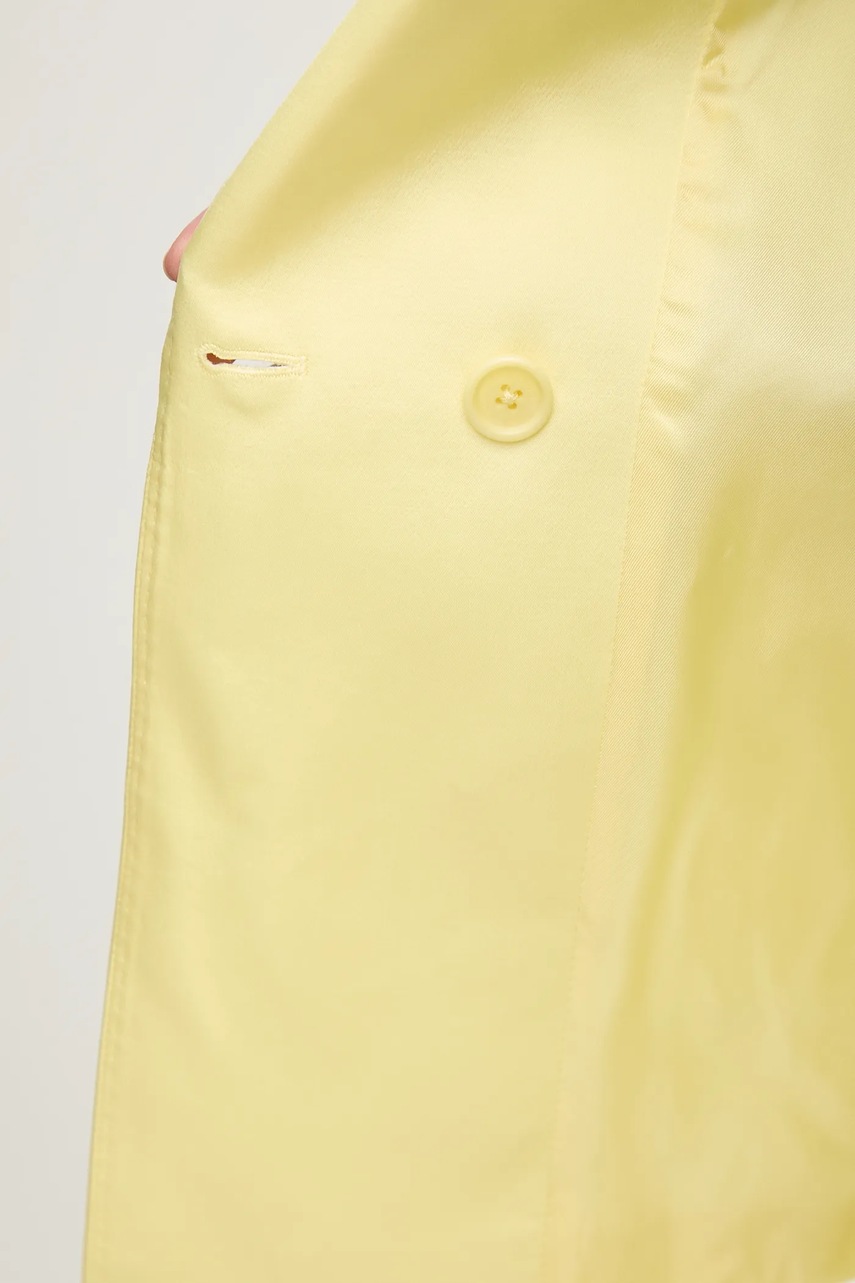 Σακάκι Ermanno Firenze χρώμα: κίτρινο, 56TI023EL1 φωτογραφία