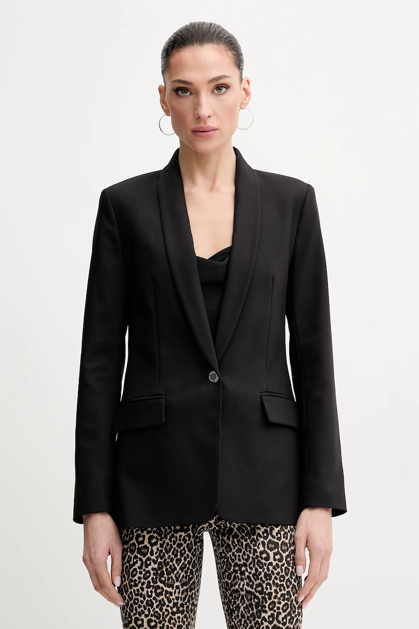 Morgan sacou VIKO.F culoarea negru, un singur rand de nasturi, uni, VIKO.F