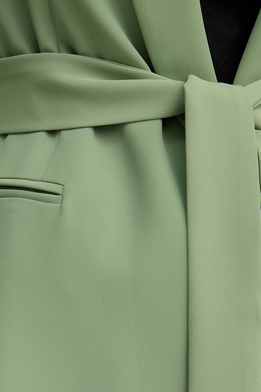 Σακάκι Sandro Ferrone χρώμα: πράσινο, S25XBEFASTY φωτογραφία