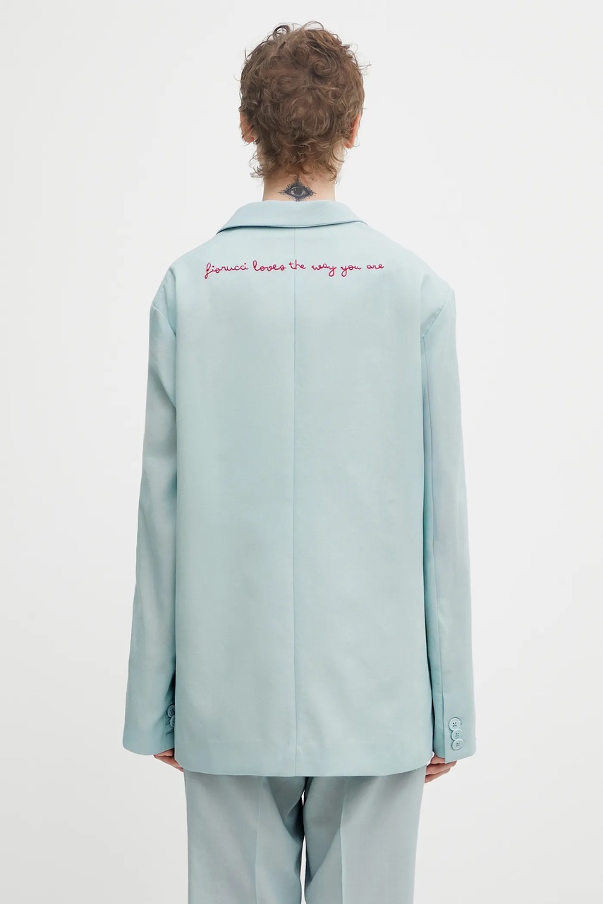 Μάλλινο σακάκι Fiorucci Double Breasted φωτογραφία