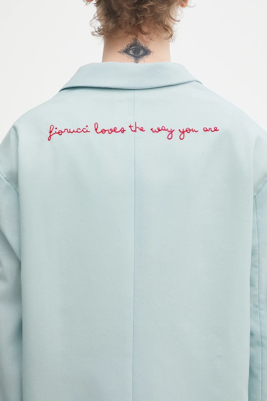 Μάλλινο σακάκι Fiorucci Double Breasted φωτογραφία