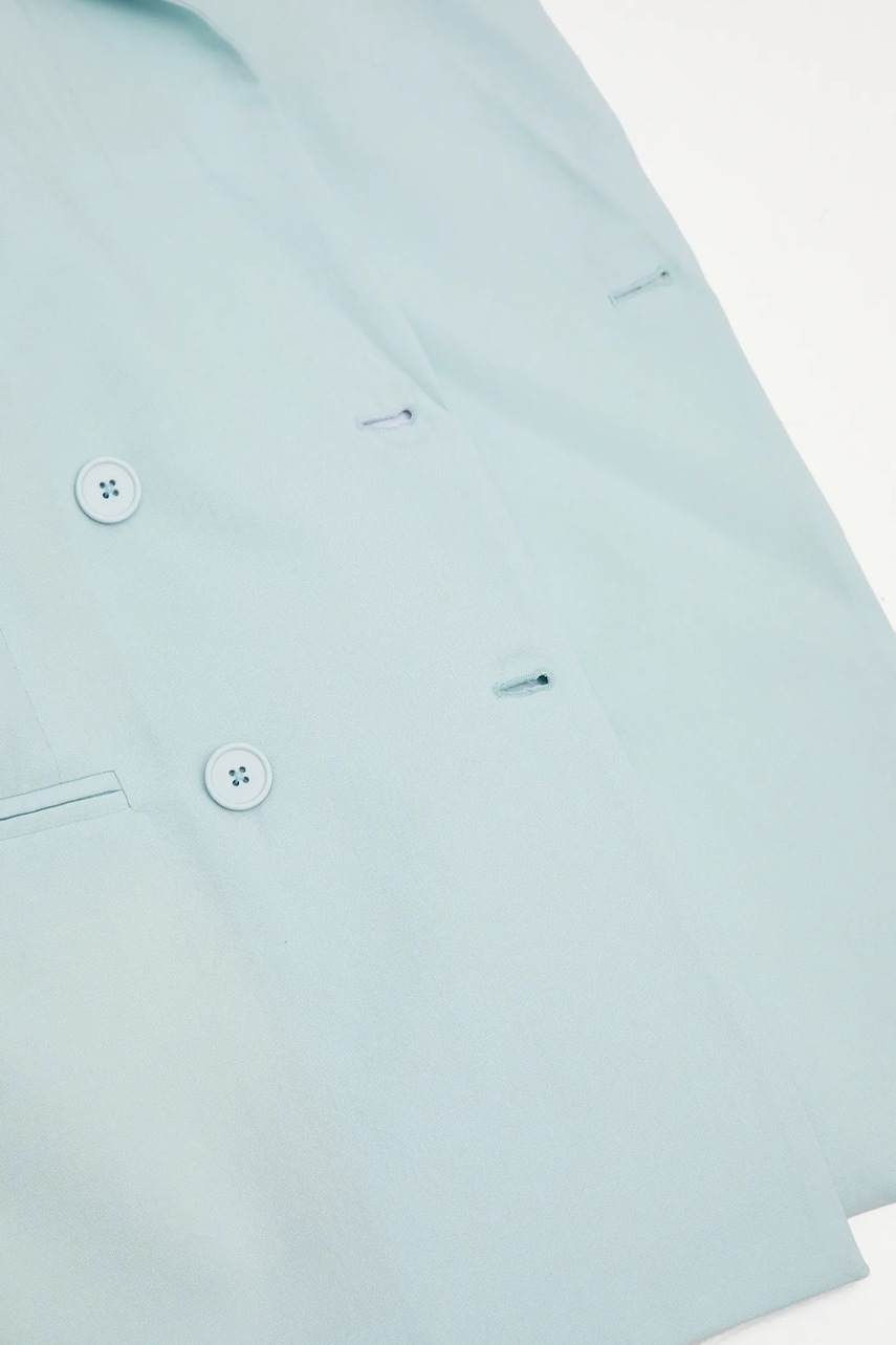 Μάλλινο σακάκι Fiorucci Double Breasted φωτογραφία