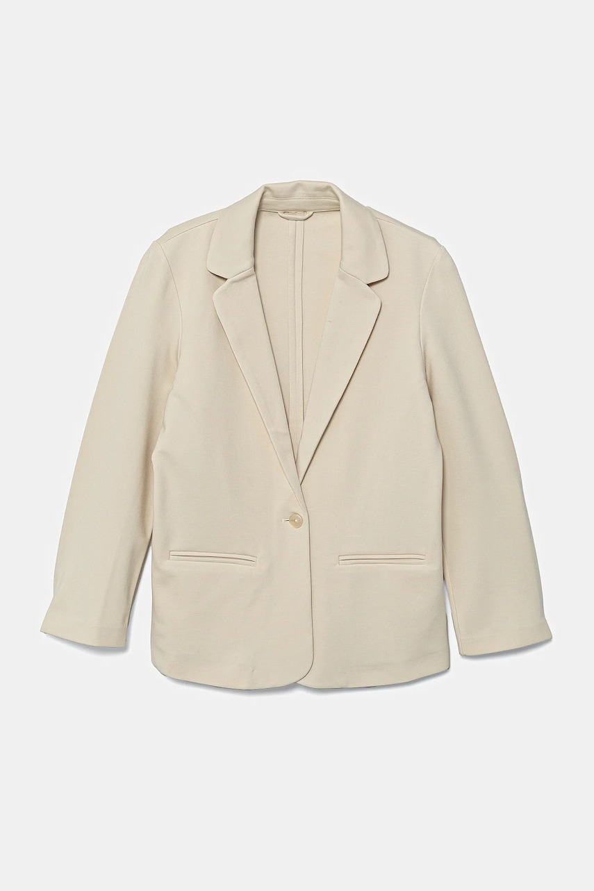 United Colors of Benetton sacou copii culoarea bej, 2U7FCW00I