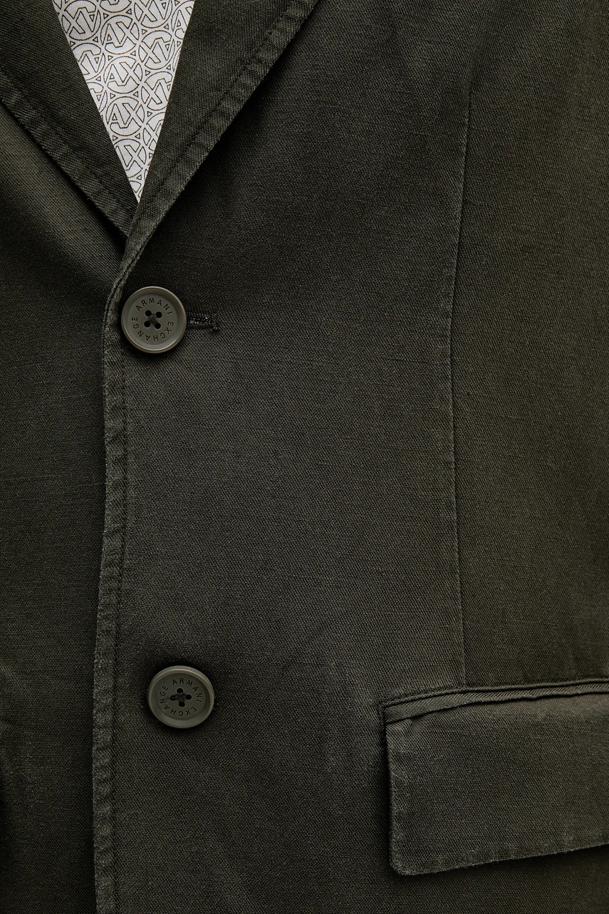 Sako s příměsí lnu Armani Exchange (obrázek 5)