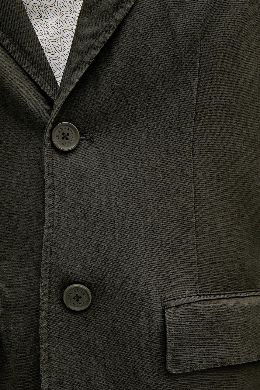 Sako s prímesou ľanu Armani Exchange