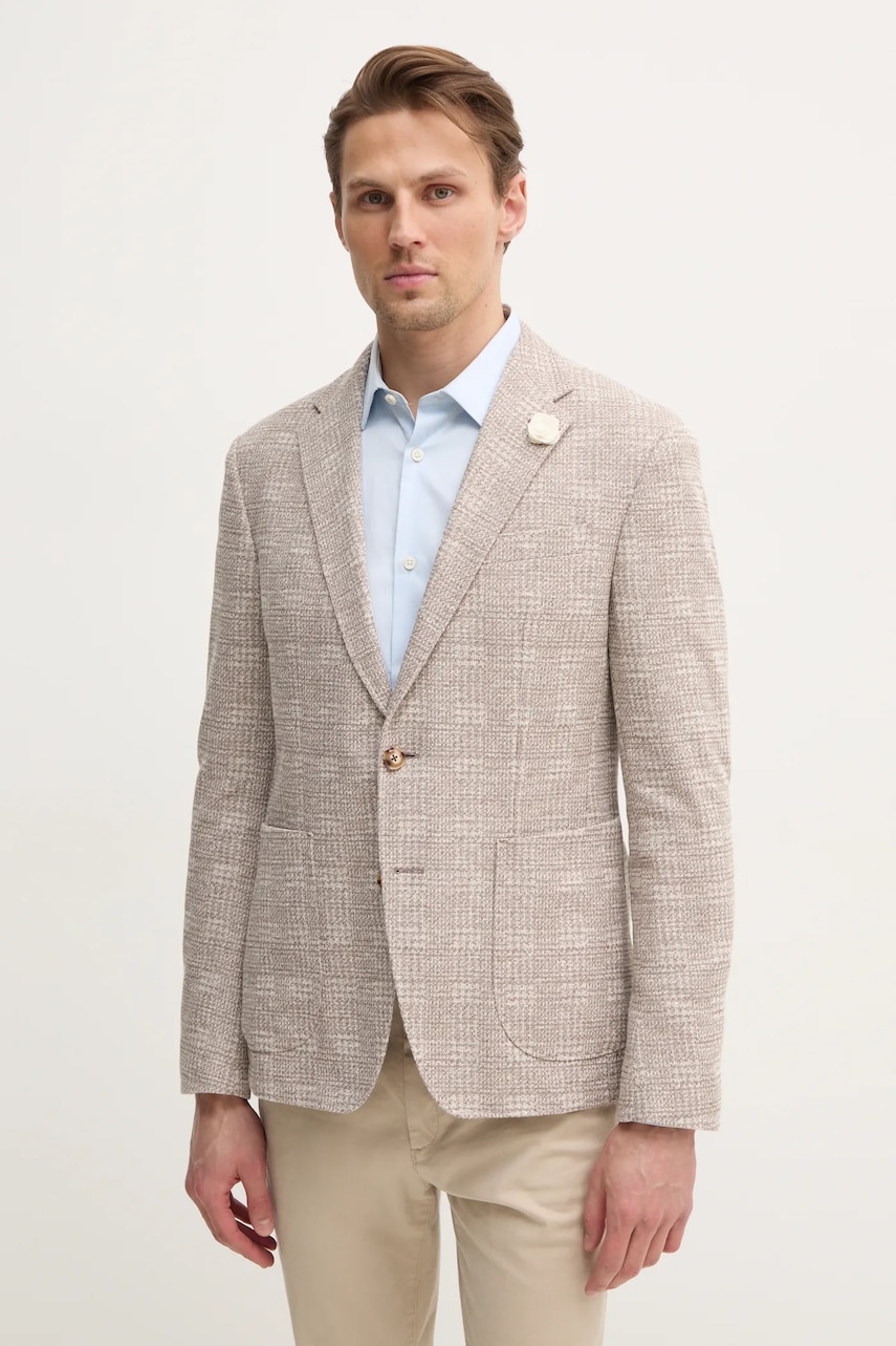 Joop! sacou barbati, culoarea bej, 30045035