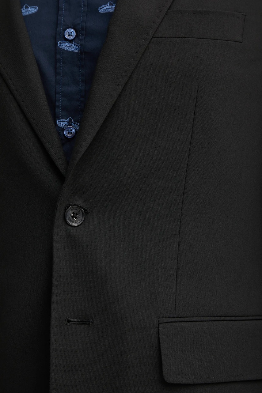 Σακάκι Michael Kors χρώμα: μαύρο, CR5100TENP φωτογραφία