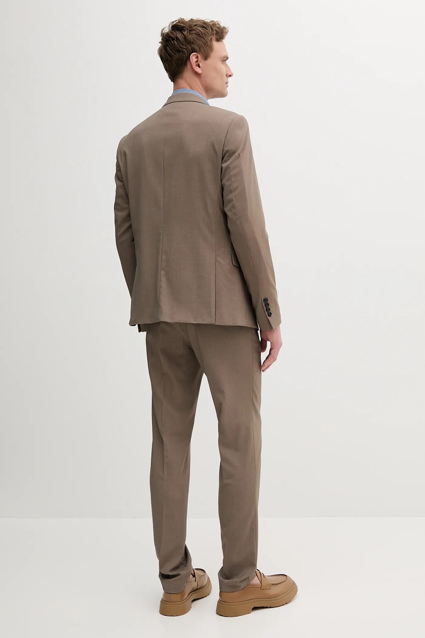 Κοστούμι Lindbergh χρώμα: μπεζ, 30-61040 φωτογραφία