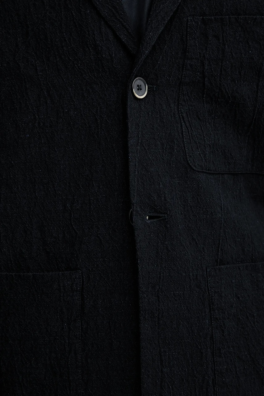 Blazer με μείγμα λινών BARENA VENEZIA Camicia Mola ανδρικό, χρώμα: ναυτικό μπλε, OSU5067.2768 φωτογραφία