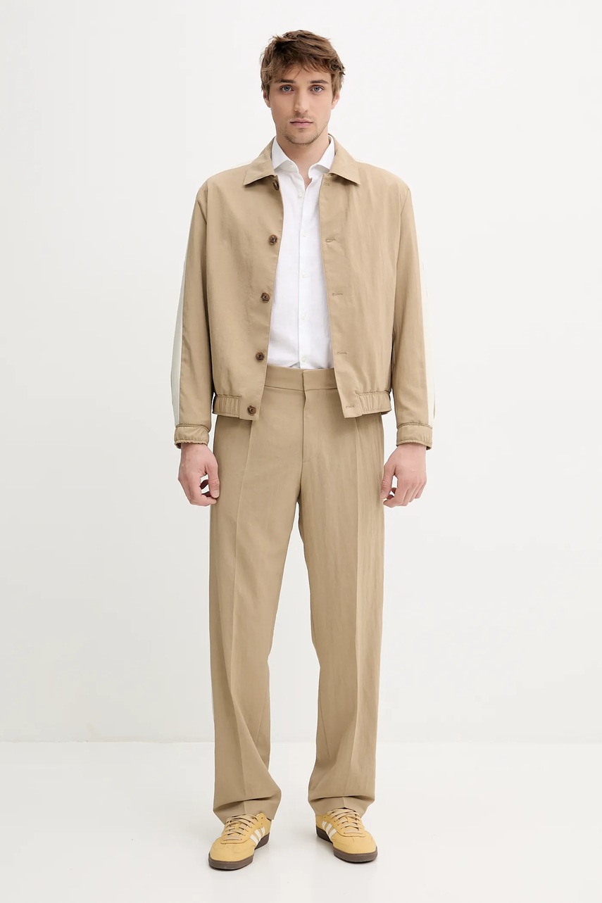 Куртка HUGO цвет бежевый переходная 50538152