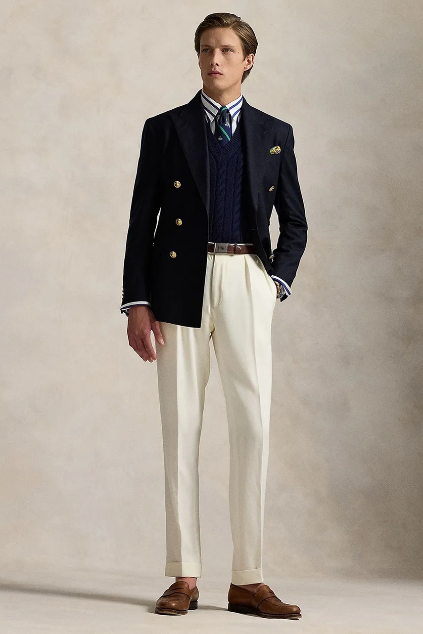 Vlněné sako Polo Ralph Lauren (obrázek 3)