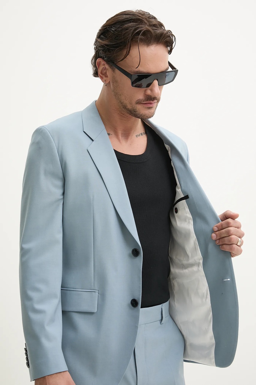 Vlněné sako HUGO (obrázek 5)