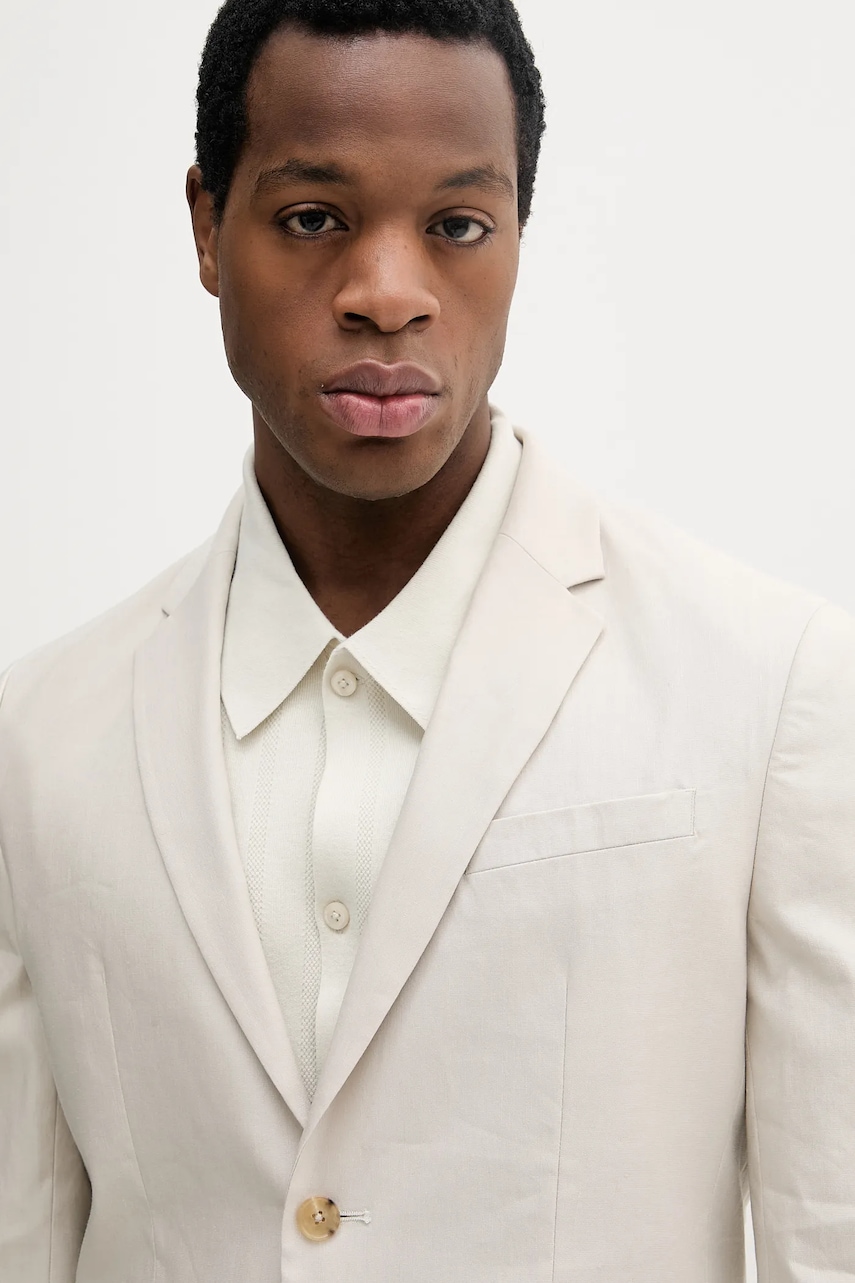 Sako s příměsí lnu Calvin Klein (obrázek 4)