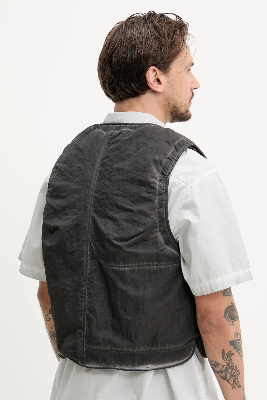 Αμάνικο μπουφάν A-COLD-WALL* χρώμα: μαύρο, ACWMO277 φωτογραφία