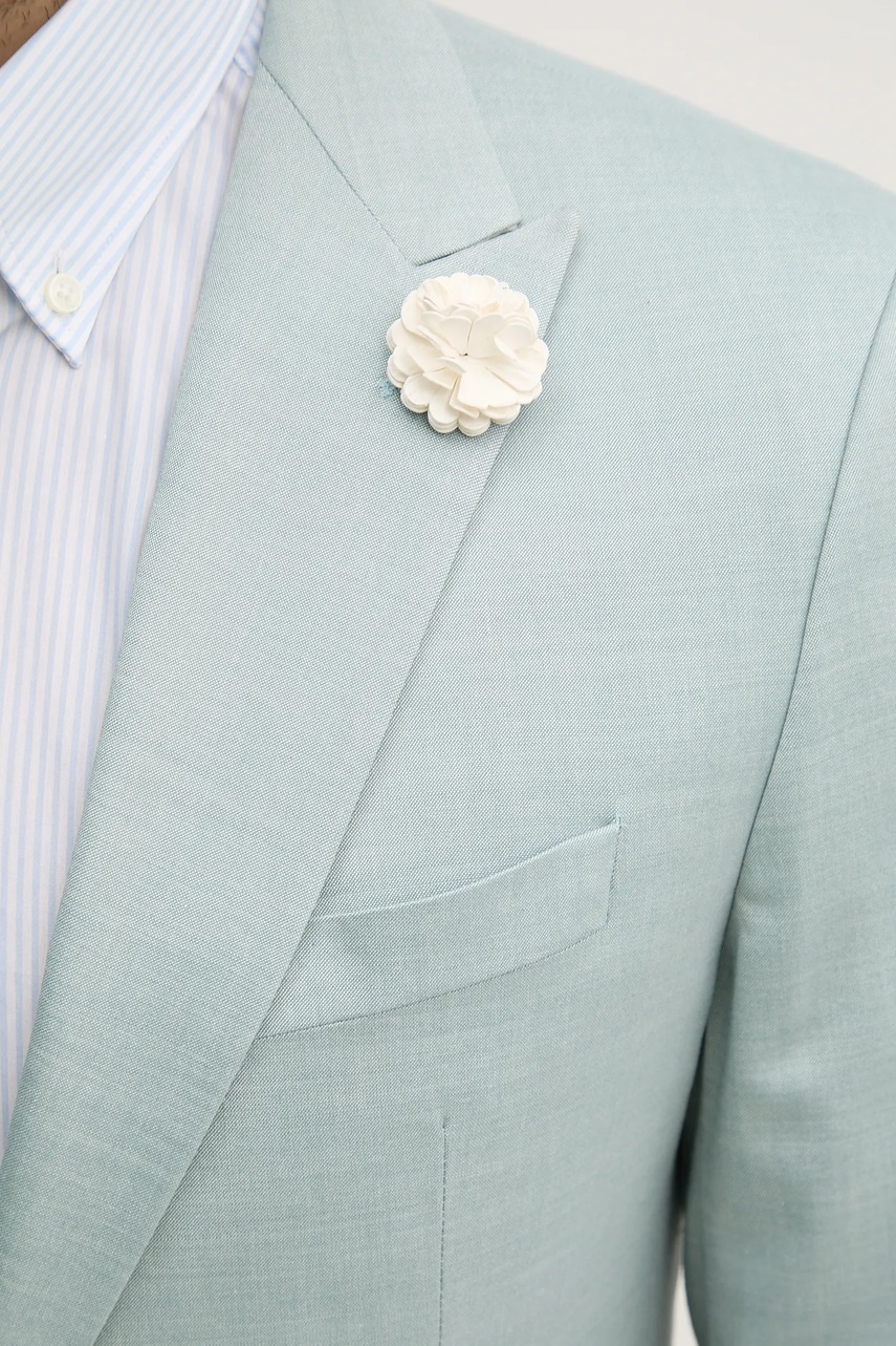 Μπλέιζερ με μίγμα μαλλιού Joop! ανδρικό, χρώμα: τιρκουάζ, 30038962 φωτογραφία