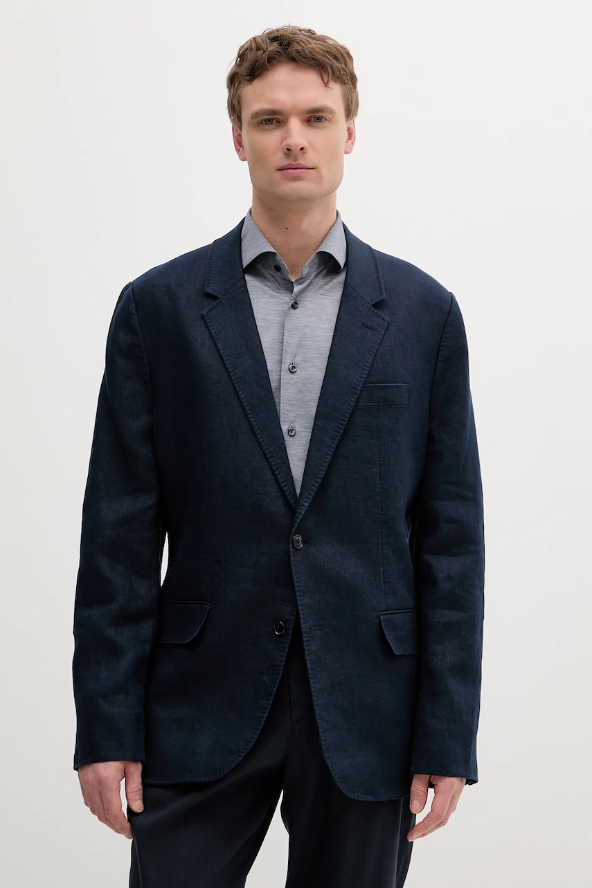 Michael Kors sacou de in culoarea albastru marin, CS5100TBEY