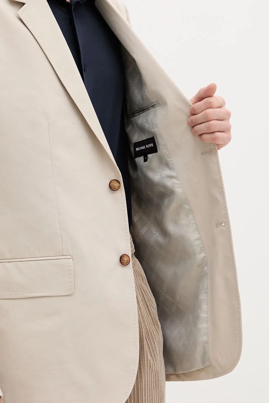 Bavlněné sako Michael Kors (obrázek 5)