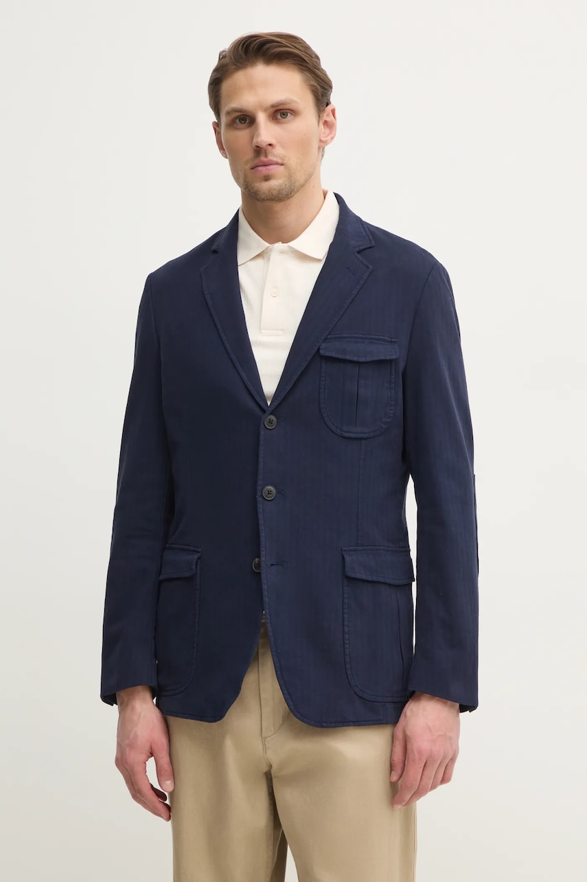Hackett London sacou barbati, culoarea albastru marin, HM443510R Hackett London sacou barbati, culoarea albastru marin, HM443510R