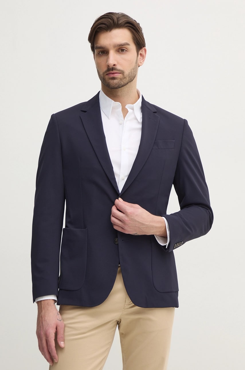 Hackett London sacou barbati, culoarea albastru marin, HM443520R Hackett London sacou barbati, culoarea albastru marin, HM443520R