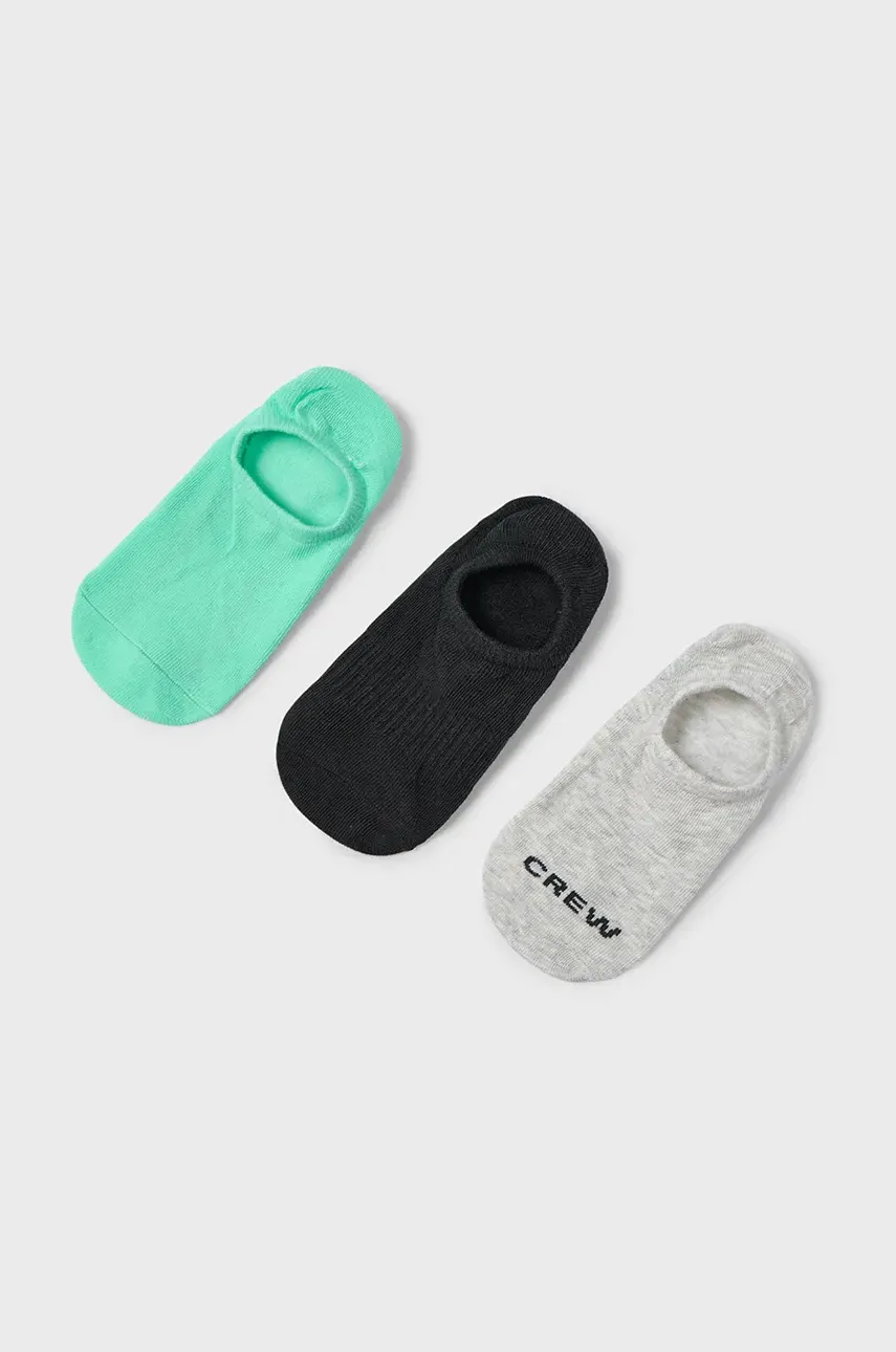 Dětské ponožky Mayoral 3-pack tyrkysová barva, 10910
