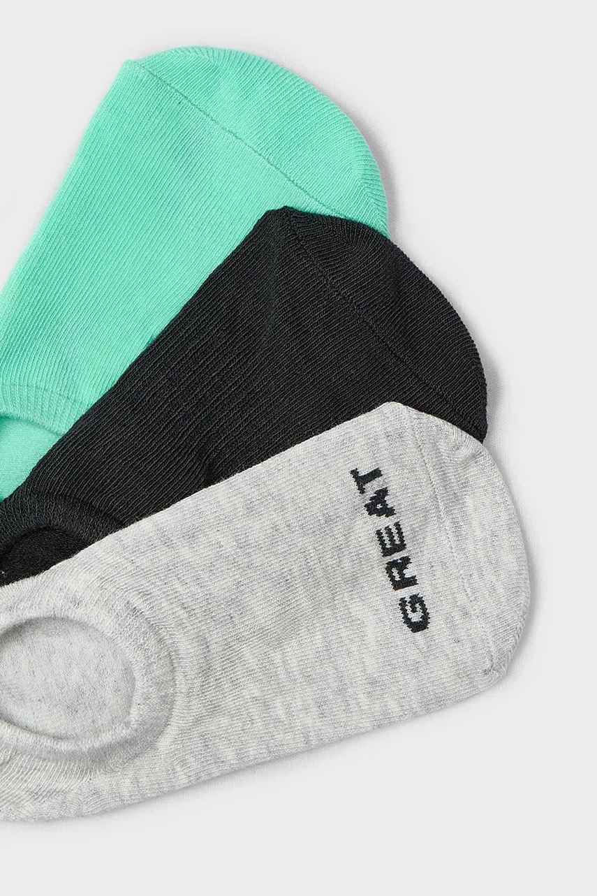 Дитячі шкарпетки Mayoral 3-pack колір бірюзовий 10910