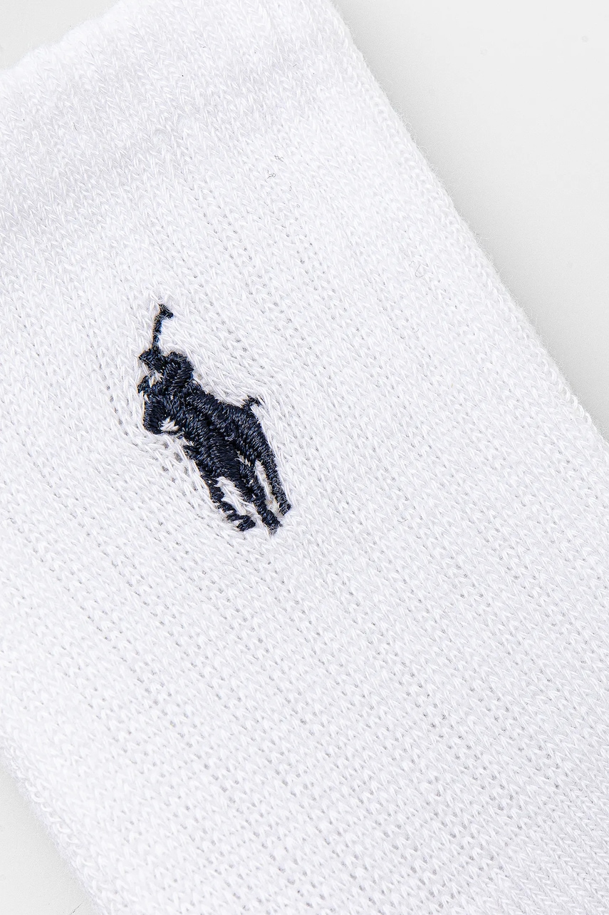 Детские носки Polo Ralph Lauren 6 шт цвет белый 443974056001 Детские носки Polo Ralph Lauren 6 шт цвет белый 443974056001